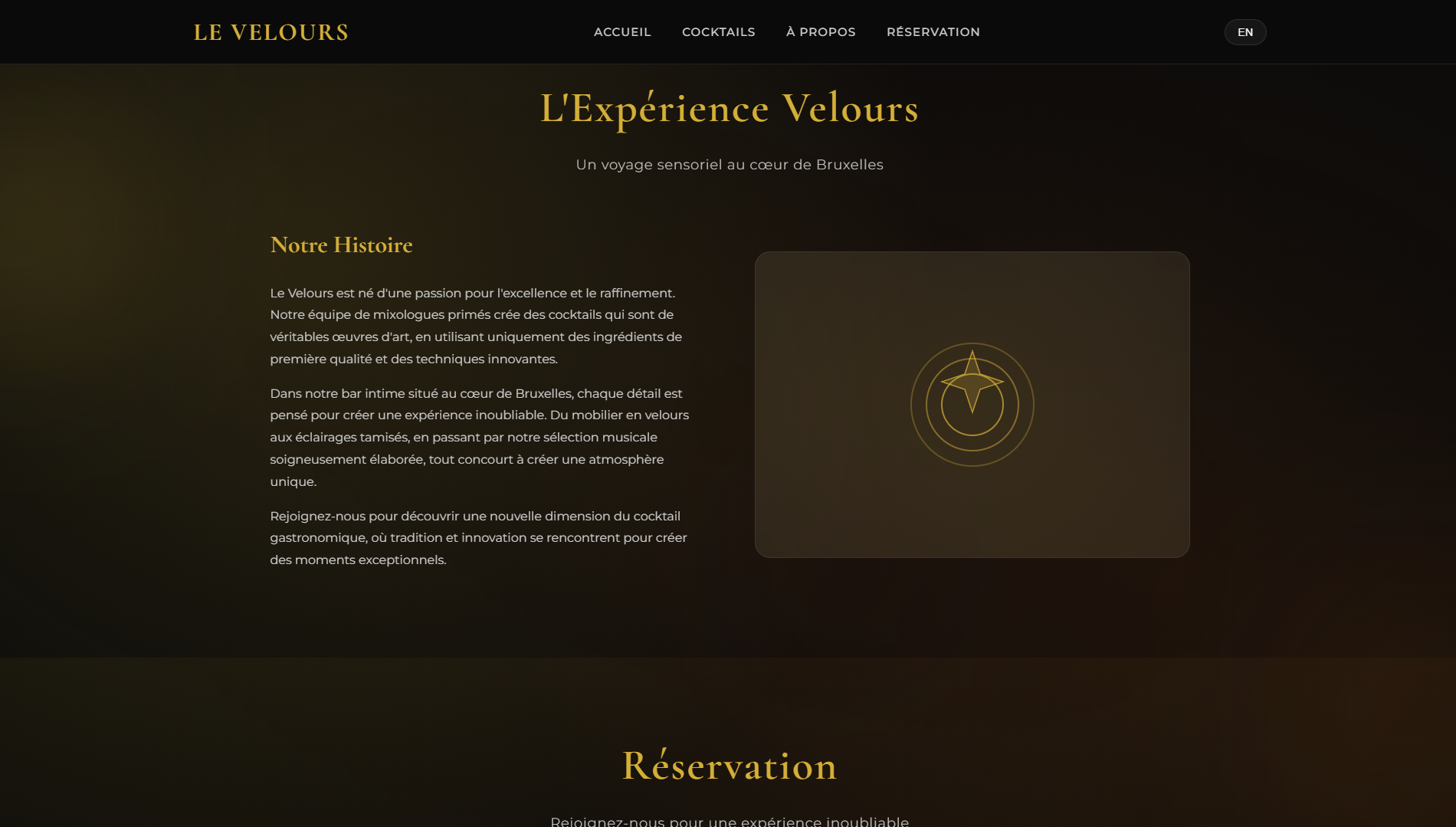 Le Velours - Cocktails